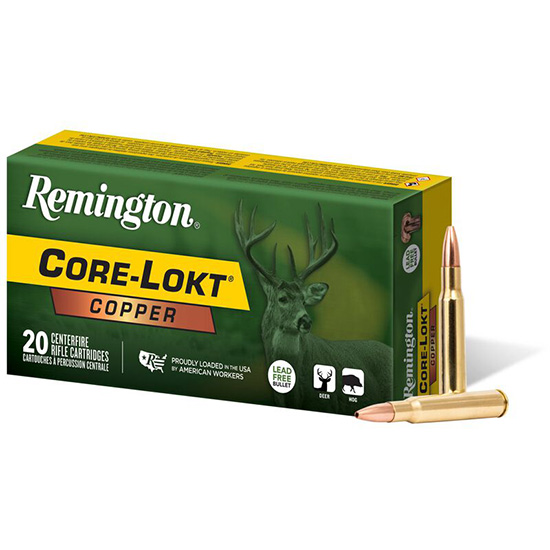 REM CORE LOKT 30-06SPFLD 150GR COPPER HP 20/10 - Ammunition